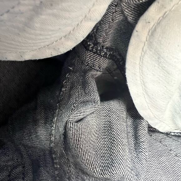 Silver Jean Co Jeans Women's Size 6 28 Dark Blue Santorini Capri Normcore - Picture 13 of 13